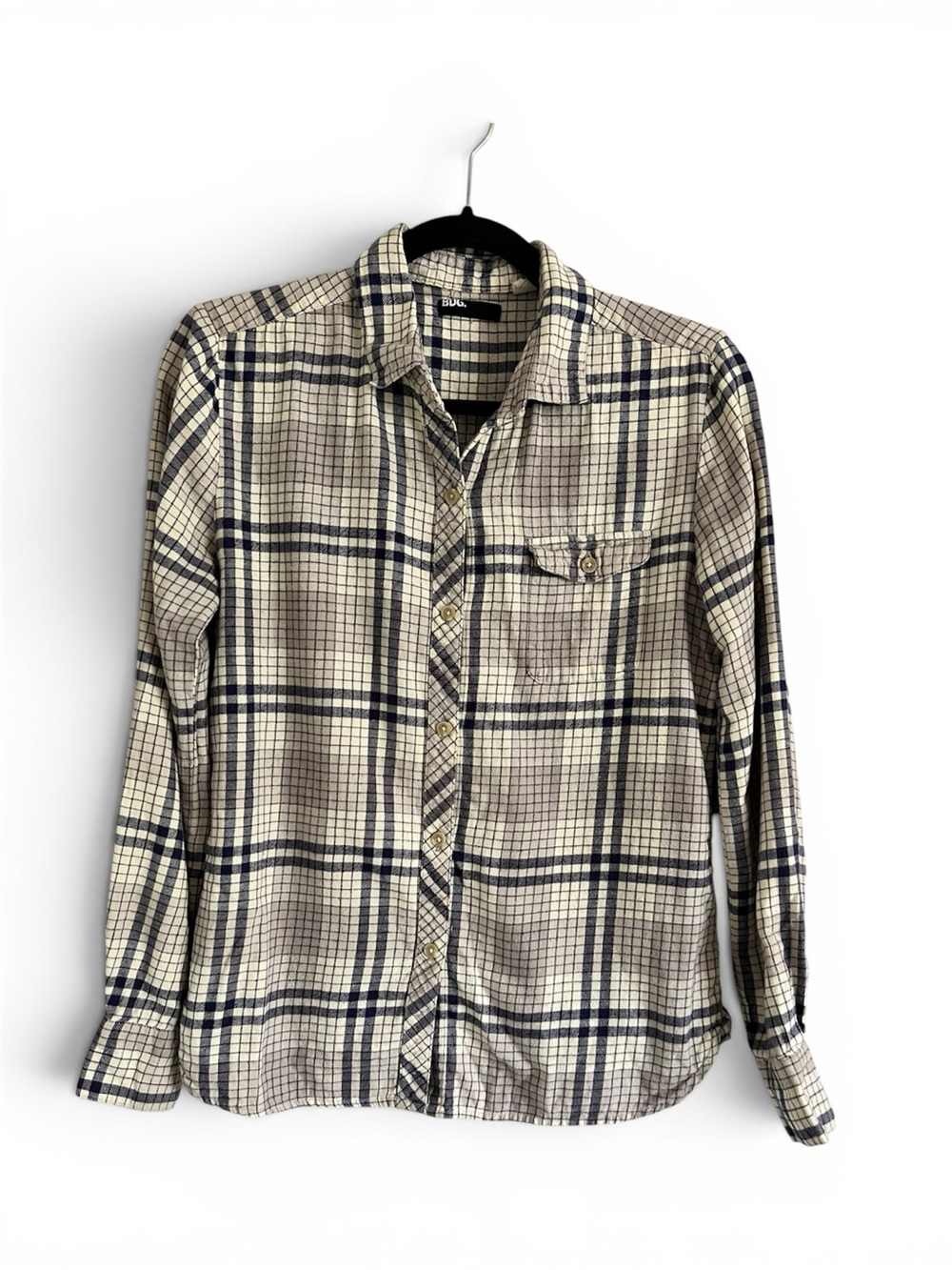 BDG Striped Button Up Cotton Shirt Sz Small